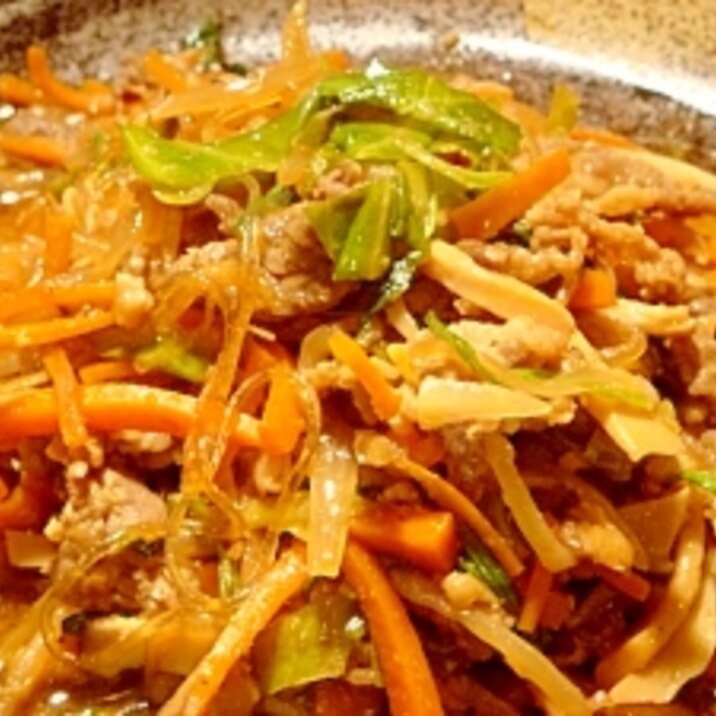 野菜がたっぷり食べられる!プルコギ?チャプチェ?